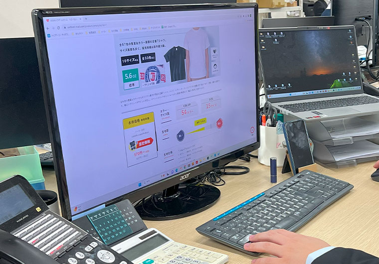 ご発注確定後デザイン内容の擦り合わせ