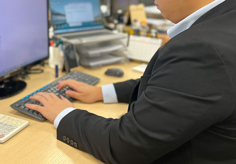 データ確定後書面作成